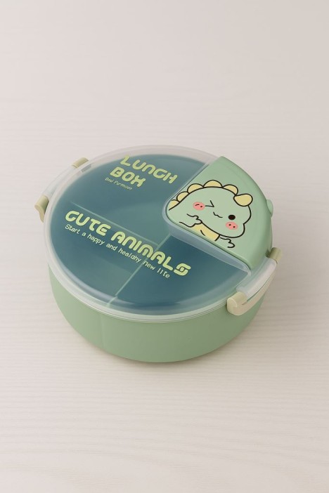 Ланчбокс «Cute animals», green (1000 ml) 