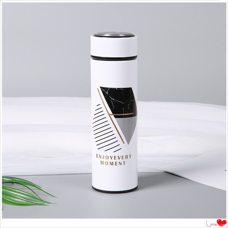 Термос &quot;Enjoy every moment&quot;, white (400ml) 