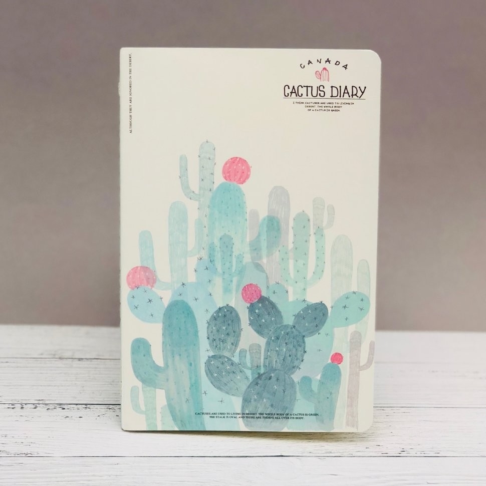Тетрадь "Cactus diary" (03)