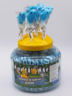 Мармелад на палочке "Дельфин" (банка - 100 шт)