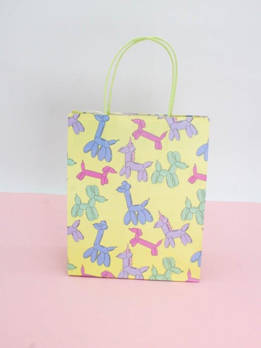 Пакет подарочный крафтовый «HB», balloon (21*25,5*10) 