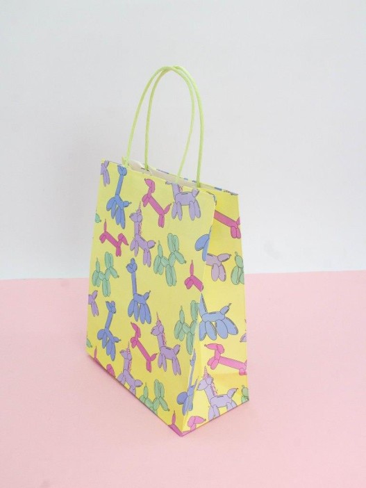 Пакет подарочный крафтовый «HB», balloon (21*25,5*10) 