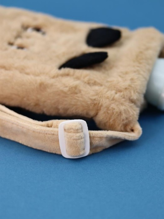 Грелка плюшевая с ремешком  &quot;Fluffy friends&quot;, cat, 400 мл (21*14 см) 