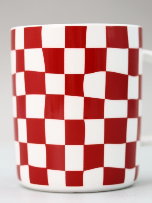 Кружка «Squares», red 