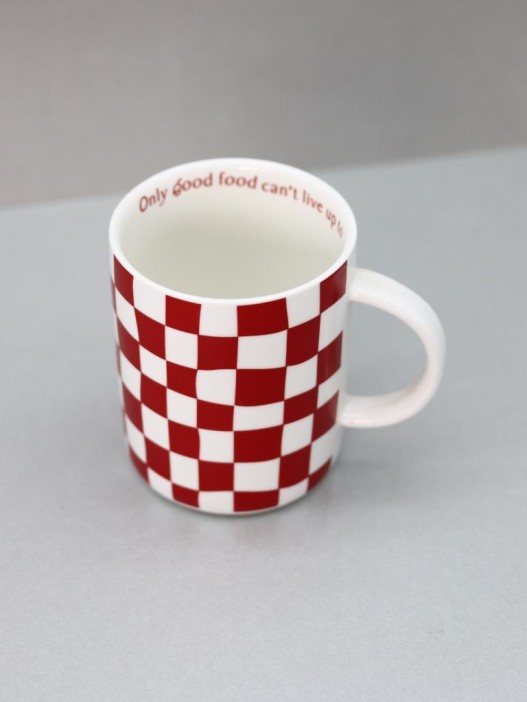 Кружка «Squares», red 