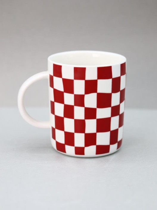 Кружка «Squares», red 