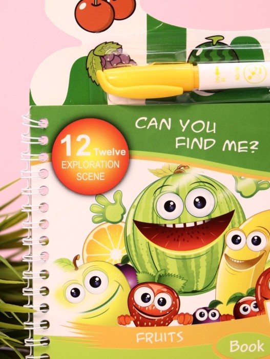 Водная раскраска с маркером &quot;Фрукты&quot; 