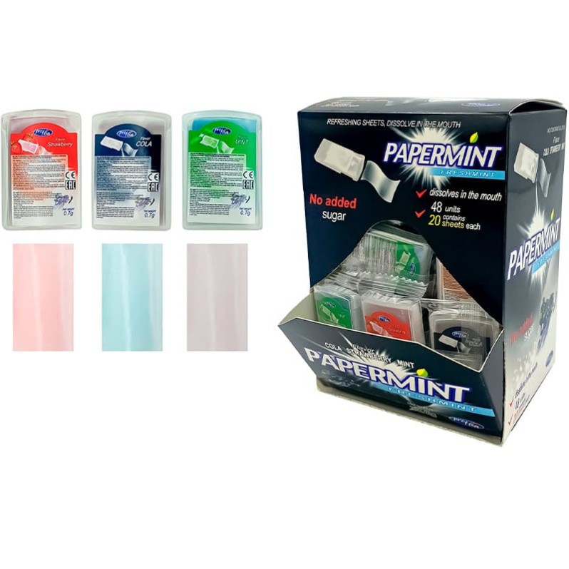 Набор пастилки "БУМАЖНАЯ МЯТА", 48шт. 