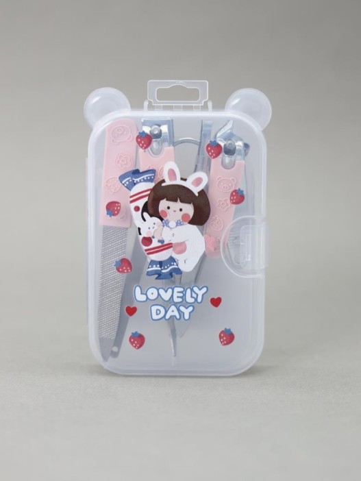 Маникюрный набор &quot;Anime lovely day&quot;, pink 