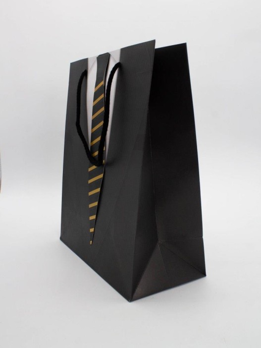 Пакет подарочный «Business suit», men&#039;s butterflies (26*32*12.5) 