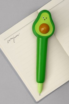 Ручка-сквиш "Winking avocado", green