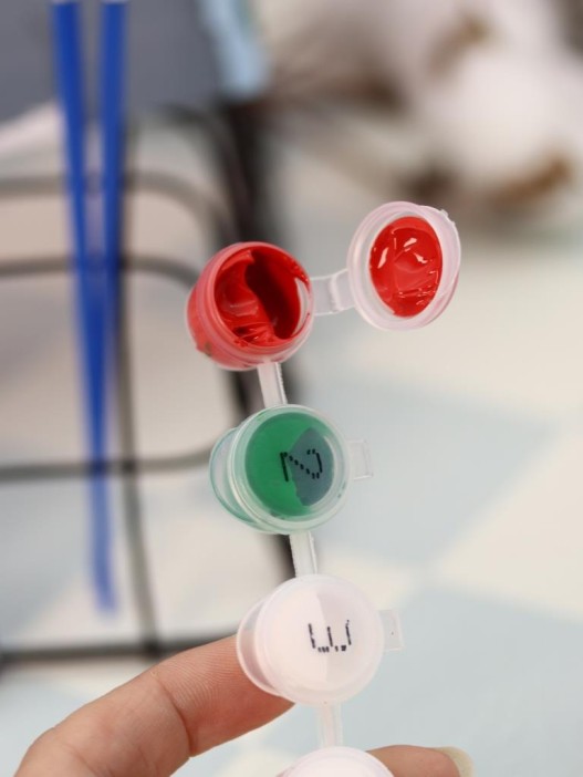 Картина по номерам на подрамнике Draw Me! «Panda in love», (20*20 см) 