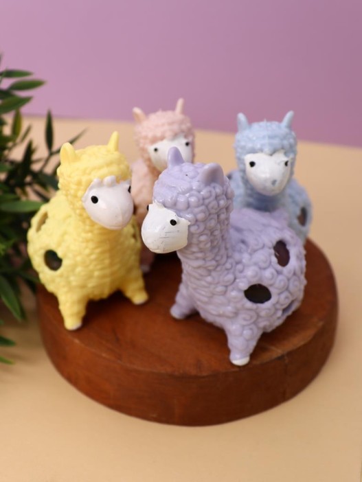 Мялка - антистресс «Squeeze lama», purple 