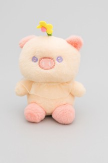 Мягкая игрушка &quot;Flower pig&quot;, pink