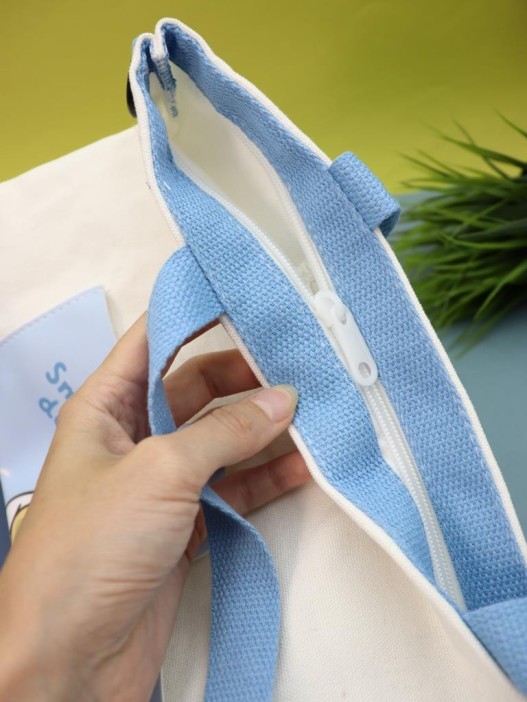 Сумка шоппер &quot;Smile day&quot;, white 