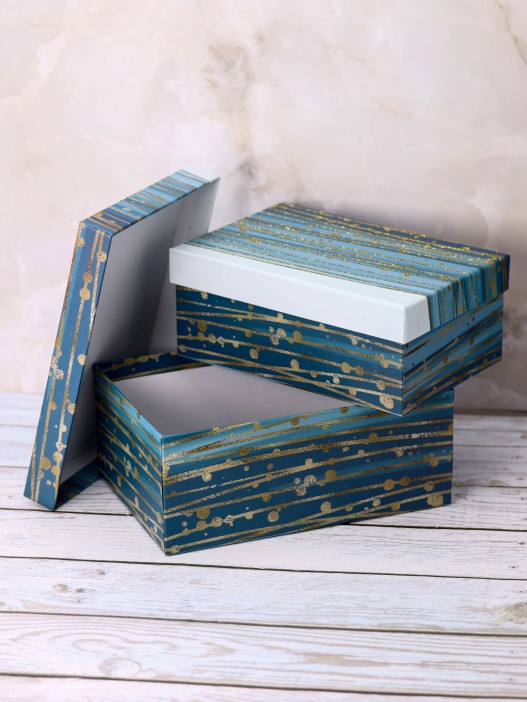 Подарочная коробка «Golden lines», 21*14*8.5 