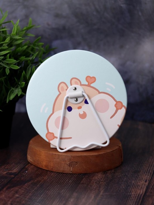 Зеркало настольное &quot;Head hamster&quot;, blue (15,5*16 см) 