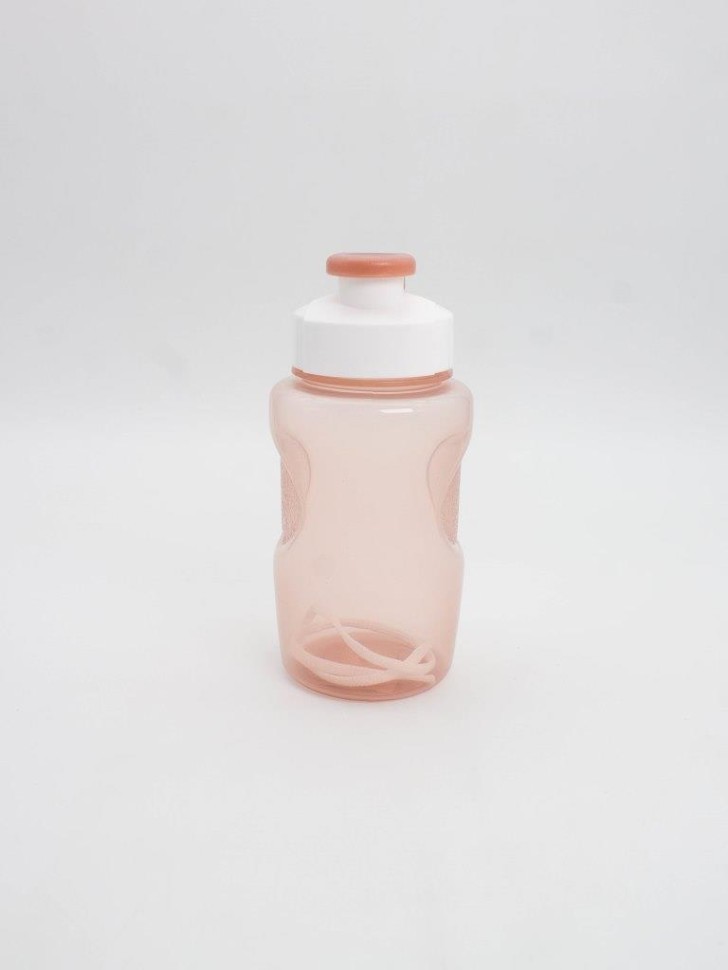Бутылка "Fitness" с трубочкой, pink (350 ml)