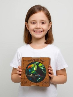 Фигурный пазл "Тукан"