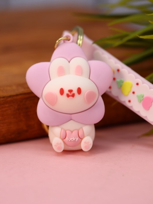 Брелок &quot;Flower bunny&quot;, pink 