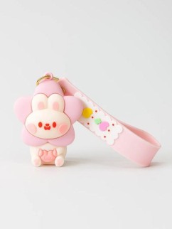 Брелок &quot;Flower bunny&quot;, pink