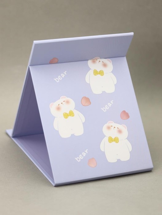 Зеркало &quot;Bear tulip&quot;, purple 