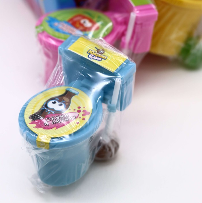 Карамель леденцовая с кислой пудрой «Кислый слив», 24 шт. 