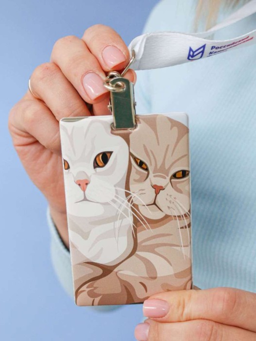 Держатель для карт «Sweet pair» (6,5 х 10,4 см) 