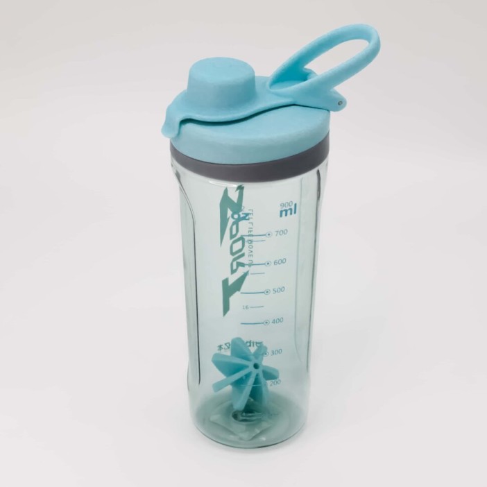 Спортивная бутылка "Let life move up", blue (900ml) 