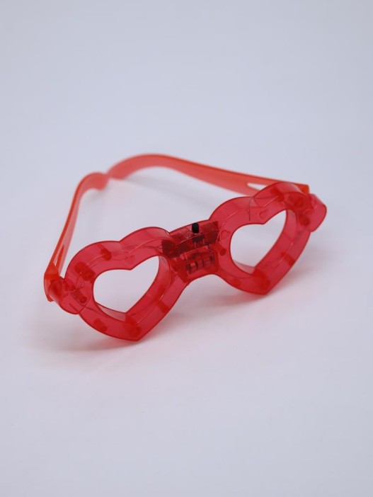 Праздничные электронные очки &quot;Heart shine&quot;, mix (14,3 см) 