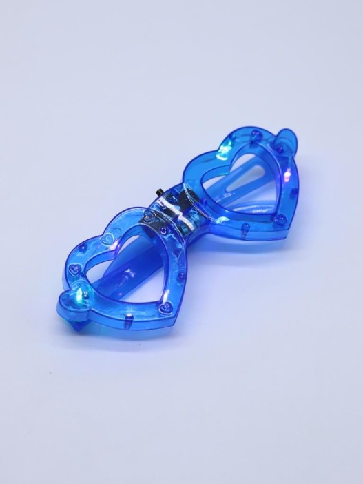 Праздничные электронные очки &quot;Heart shine&quot;, mix (14,3 см) 