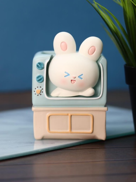 Подставка для канцелярских принадлежностей &quot;TV bunny&quot;, blue, 11 см 