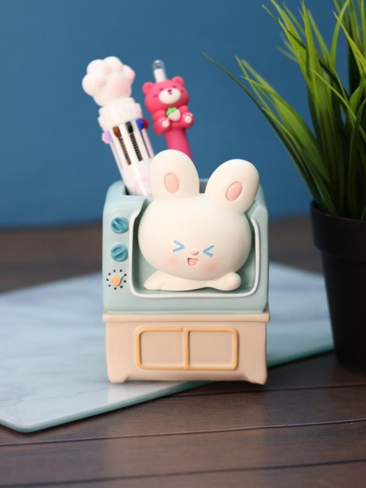 Подставка для канцелярских принадлежностей &quot;TV bunny&quot;, blue, 11 см 