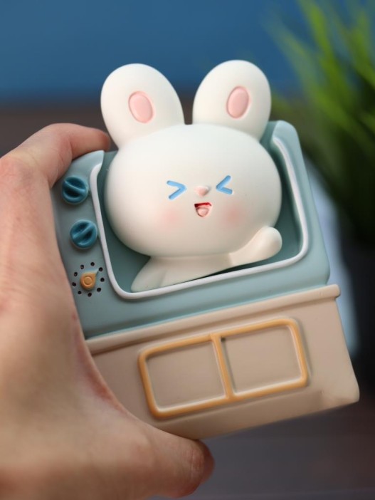 Подставка для канцелярских принадлежностей &quot;TV bunny&quot;, blue, 11 см 