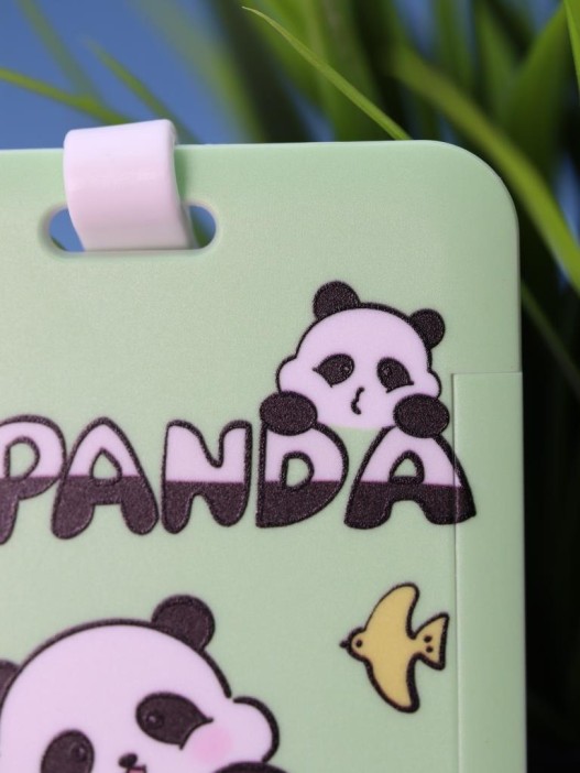 Футляр для карт на ленте &quot;Pandas and a bird&quot; 