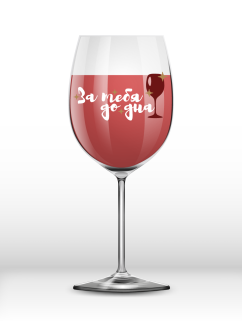 Бокал для вина Oh vine! "За тебя до дна", 400мл