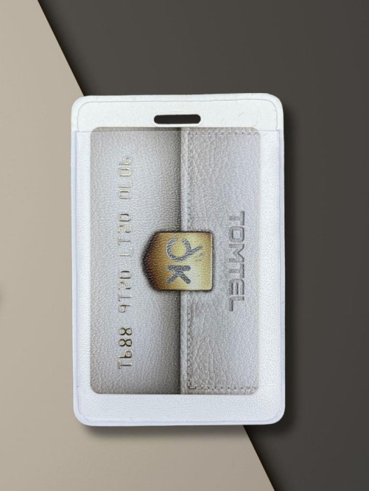 Держатель для карт "Погладь кота - успокойся" (6,5 х 10,4 см) 