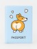 ОБЛОЖКА ДЛЯ ПАСПОРТА &quot;Cute corgi&quot;, плотность 600 мкм 