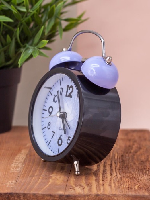Часы-будильник "Multicolor", violet (13,3х10 см) 