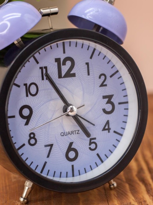 Часы-будильник "Multicolor", violet (13,3х10 см) 