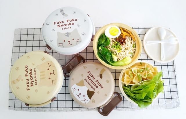 Ланчбокс "Three Kittens" yellow 