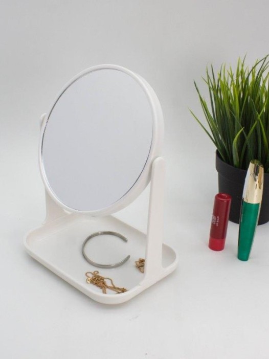 Зеркало настольное &quot;Style &amp; Shine&quot;, white (19.3*16*6.2 см) 