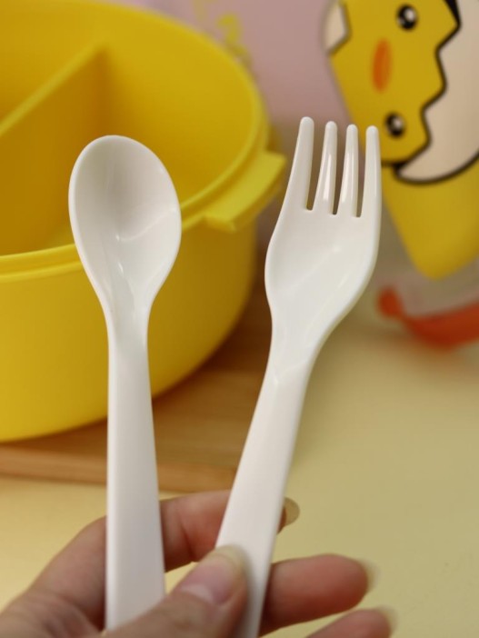 Ланчбокс «Cute animals», yellow (1000 ml) 