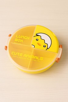 Ланчбокс «Cute animals», yellow (1000 ml)
