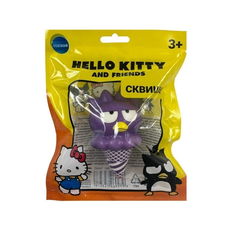 Мялка - антистресс "Kuromi", 8,5 см, mix