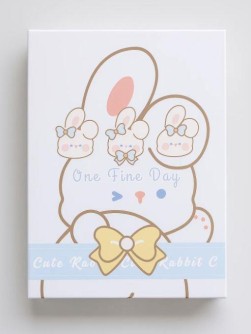 Зеркало "Pretty rabbit", blue