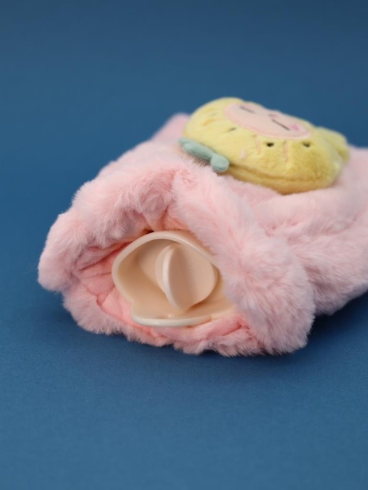 Грелка плюшевая с ремешком &quot;Plush friends&quot;, pineapple, 400 мл (21*15,2 см) 