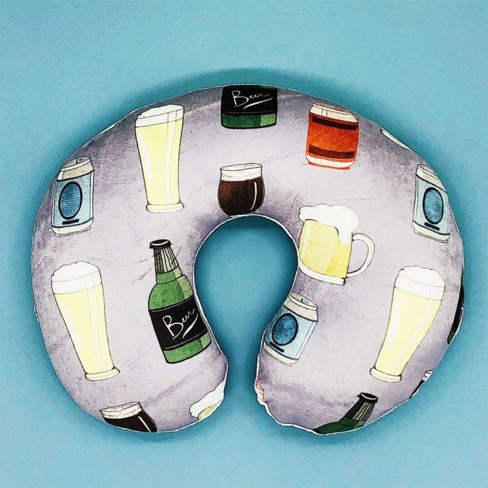 Подушка для шеи "Beer" 