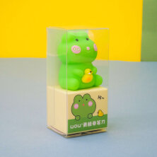 Точилка для карандашей "Little frog", green
