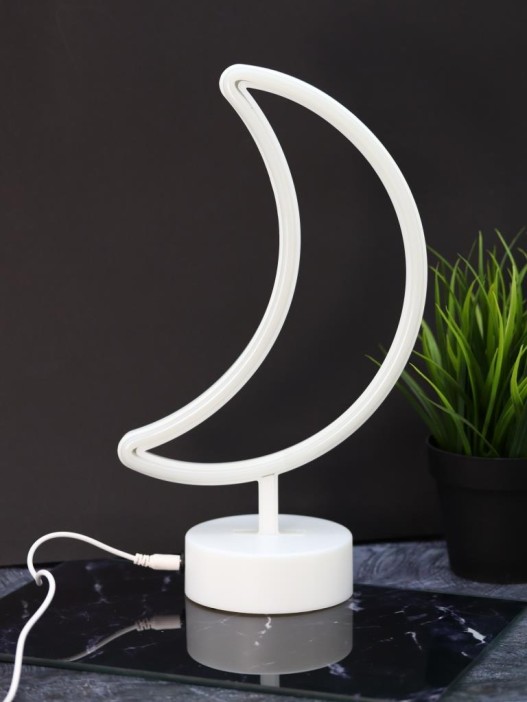Неоновый LED ночник настольный &quot;Month&quot;, тёплое свечение (31,5х18,5 см) 